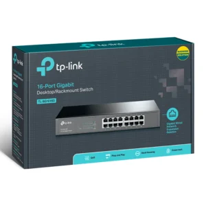 SWITCH TP-LINK SG1016D 16 PORTS GIGABITE 10/100/1000 MBPS (TL-SG1016D)