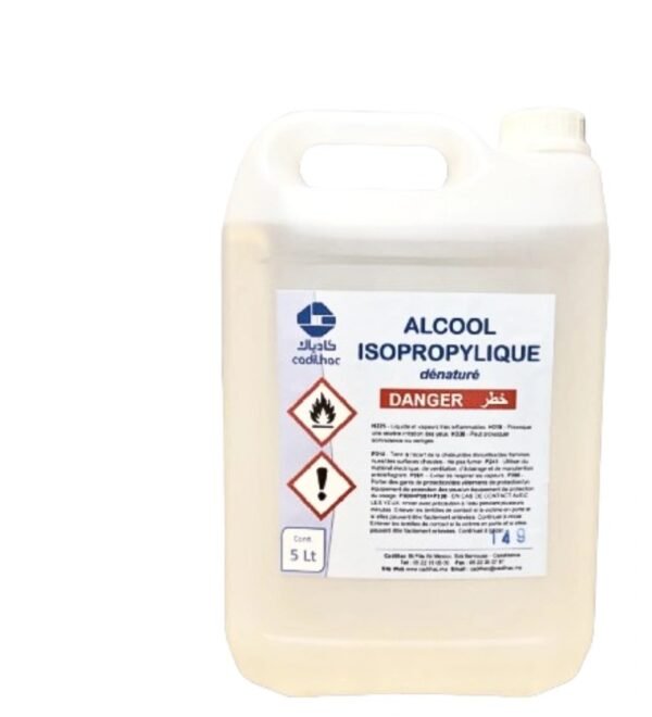 IPA Alcool Isopropylique 99,9% 5L