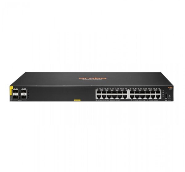 HPE Aruba 6000 Managed 24G 4SFP PoE+ 370W Switch