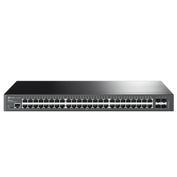 SWITCH TP-LINK ADMINISTRABLE JETSTREAM 48 PORTS GIGABIT L2+ AVEC 4 EMPLACEMENTS SFP + 10GE (TL-SG3452X)