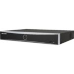 NVR Hikvision DS-7604NXI-K1/4P 4 canaux PoE 4K avec AcuSense, H.265+ et analyse personnes/véhicules. Installation disponible à Rabat, Salé et Témara.
