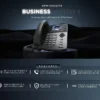 téléphone IP D-Link DPH-150GE/F5 avec écran couleur 2,8", SIP, PoE et ports Gigabit. Solution VoIP professionnelle pour entreprises et bureaux.