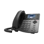 téléphone IP D-Link DPH-150GE/F5 avec écran couleur 2,8", SIP, PoE et ports Gigabit. Solution VoIP professionnelle pour entreprises et bureaux.