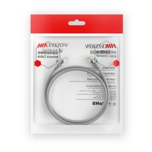 Cordon de Brassage RJ45 Catégorie 6 U/UTP 0.5m – Hikvision DS-1NP6UEC0-0.5